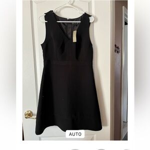 J. Crew Black Sleeveless Dress 36.5 Bust.